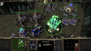 Warcraft 3 Undead vs Nightelf 1on1  Full WC3 Gameplay