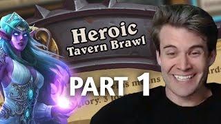 Hearthstone Dragon Priest Heroic Tavern Brawl Part 1
