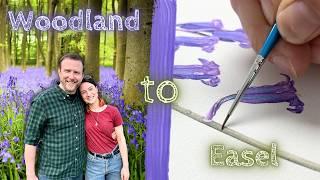 Magical Bluebell Woods Next To Our 200 Year Old Cottage - Isle of Skye Scottish Highlands - Ep75