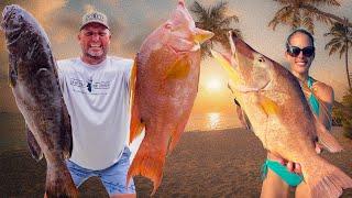 Last Fishing Trip Of the SUMMER AMAZING {Catch Clean Cook} Old Bahama Bay