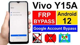 Vivo Y15a Frp Bypass 2022   Vivo V2034 Google Account Bypass  Vivo Y15a Frp Bypass Android 12 