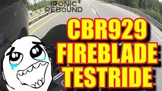 Honda CBR 929 FireBlade Ride and Review