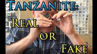 How to Tell if Tanzanite is Real or Fake