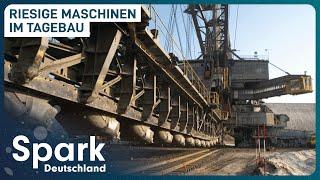 Gigantische Bagger  Maschinen und Arbeit im Tagebau  Spark Deutschland