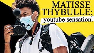 How did Matisse Thybulle become a YouTube sensation?