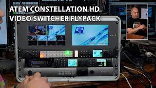 My ATEM 2 ME Constellation HD Video Live Streaming Flypack