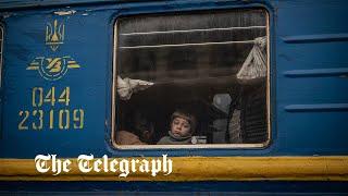 Ukraine invasion Thousands of refugees descend on Lviv to try and escape Russian attacks  Dispatch