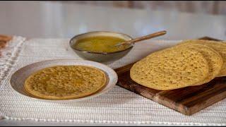 Whole Wheat Baghrir  بغرير بدقيق القمح الكامل - CookingWithAlia - Episode 964