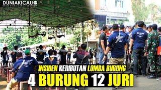 LAGI VIRAL INSIDEN 4 BURUNG Dikawal 12 JURI Inilah Yang TERJADI