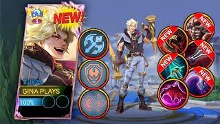 New Hero LUKAS Best Build & EmblemLukas Advanced Server Gameplay  MLBB