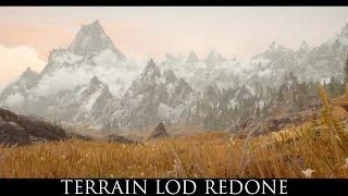 Skyrim SE Mods Terrain LOD Redone