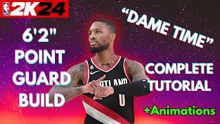 Be An Offensive Force In 2k24 with this Damian Lillard Build Complete Tutorial