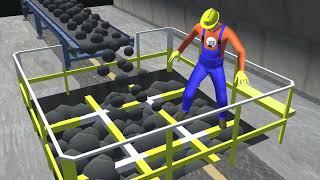 Workplace Safety Animation  Coal Mine Accident  Safety Tutorial Workplace EHS Safety 3D videos