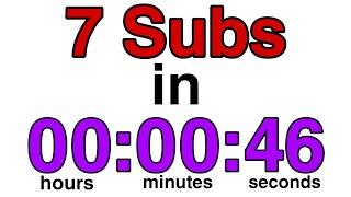 7 subscribers in 46 Seconds - boosting apps real review