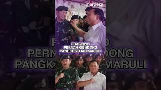 Cerita Prabowo Pernah Gendong Letjen TNI Maruli #merdekadotcom #viralshort #prabowosubianto