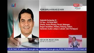 6 JUN 2021 – BERITA WILAYAH – SESI PERSEKOLAHAN PDPR BERLANGSUNG 25 HARI