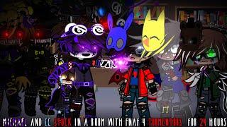 Michael and CC Stuck in a Room with FNaF 4 Tormentors for 24 hours  FNaF 4 Bullies  Sparkle_Aftøn