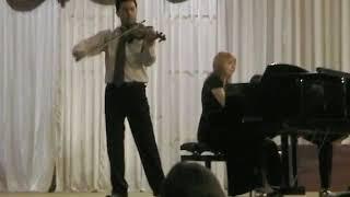 Fritz Kreisler Chinese Tambourine  Eldar Hudiyev violin Stella Faramazova piano