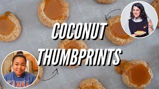 Making Claire Saffitzs Coconut Thumbprints  Dessert Person Recipe Tasting