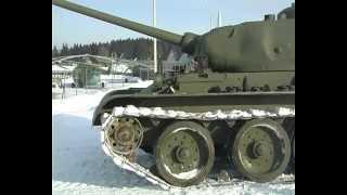 Настоящий Танк Т44 Tank T-44 тест-драйв программы Автопанорама