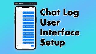 SwiftUI Firebase Chat 10 Chat Log UI Setup