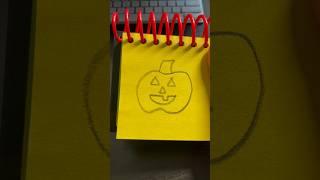 How to draw a Jack-O-Lantern  Happy Halloween #bluesclues #handydandynotebook #happyhalloween