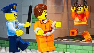 The Most INSANE Escape from Jail - LEGO City Police Prison Break  REO Brickfilm