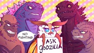 ASK GODZILLA & FRIENDS PART 7  Godzilla X Kong New Empire Comic Dub