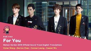 ENG SUB For You Meteor Garden 2018 Theme Song - F4