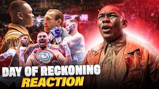 Israel Adesanya Reacts to the INSANE Day of Reckoning Boxing PPV & Runs Into Conor