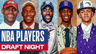 Past & Present NBA Players Share Stories About Their Draft Night