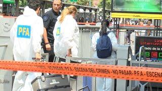 Le quitan el arma le disparan y matan a una mujer policía en la estación Retiro del subte C