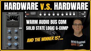 Warm Audio bus Comp vs SSL G Bus Comp