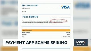 Payment app scams spiking