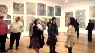 Alejandro Aguilera - Exposicion de pintura at High Museum of art Atlanta.flv