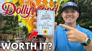 NEW Dollywood Food  Dollywood Tasting Pass Guide Summer 2024