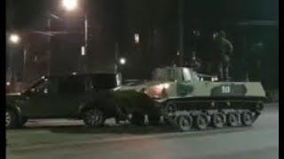 Военные на БМД врезались в Land Rover священника РПЦ в Туле