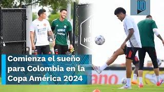 Comienza el sueño para Colombia en la Copa América 2024 I Primer entrenamiento previo a su debut