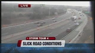 DOT reports slick conditions on I-43 Highway 41 in multiple counties