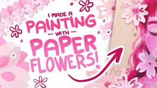 ITS 3D - MIXING PAPERCRAFT AND PAINT ON WOOD  ZenPop Stationery Unboxing