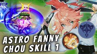 HYPER FANNY + CHOU SKILL 1  CHOU UNLIMITED GOLD IS BACK  MAGIC CHESS MOBILE LEGENDS