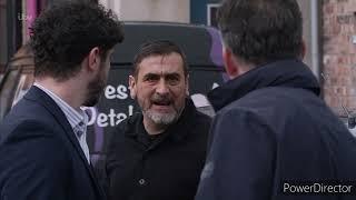 Coronation Street - Peter Goes After Mr Throne With A Golf Club 29th June 2022
