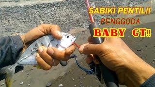 mancing pinggiran laut menggunakan umpan terbaik sabiki pentilUltralight Casting