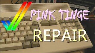 My Commodore Amiga A1200 Recap Polymer & Repair Colour Problem