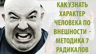 Как узнать характер человека по внешности  - методика 7 радикалов