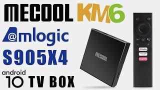 ALL NEW Mecool KM6 Classic Amlogic S905X4 Android 10 Q 4K TV Box