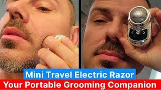 Wet  Dry Mini Travel Electronic USB Razor Review - Cordless Mini Shaver Portable Electric Shaver