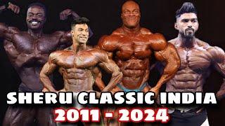 Every Sheru Classic India Pro Show Winners  2011 - 2024