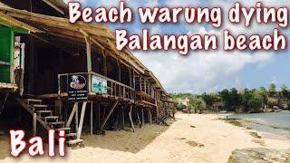 Bali update  Balangan beach  beach Warung dying so empty #balanganbeach