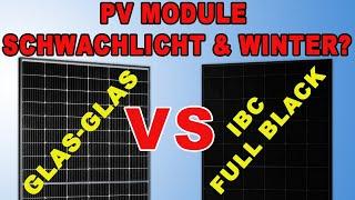 Beste PV-Module für Winter  Erfahrungen  Schwachlicht PV-Module Vergleich